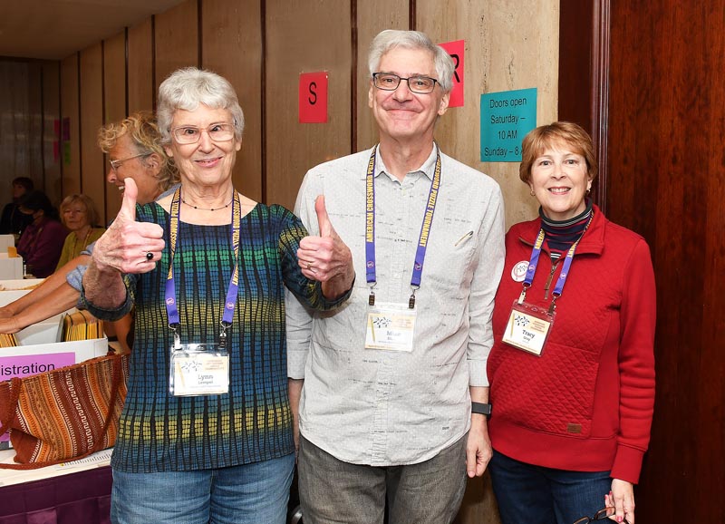 Constructors Lynn Lempell, Mike Shenk, Tracy Gray